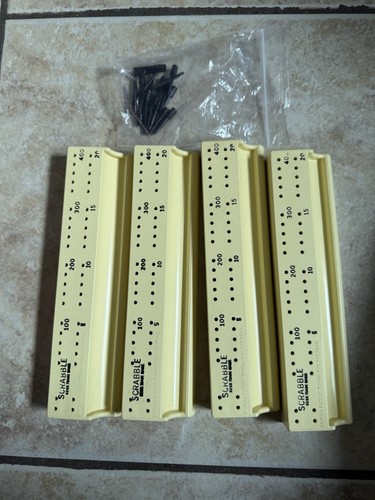 Scrabble deluxe 1973 scoring - scrabble,