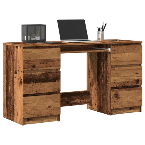Walplus writing desk old wood - walplus,