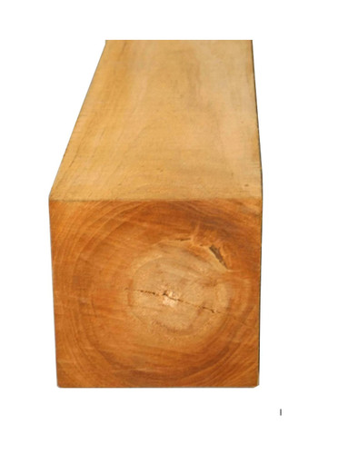 Squared teak post 6 - teak, x
