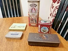 Vintage tins collectable - tins,