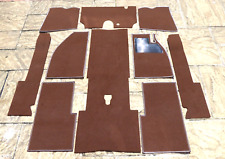 VW CLASSIC BEETLE NEW BROWN CARPET SET