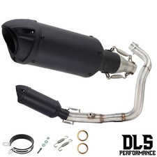 MT07 Full Exhaust Sytem Black