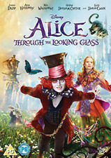 Alice Through The Looking Glass DVD Johnny Depp (2016)