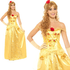 Golden Princess Costume Beauty