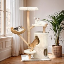 Modern Cat Tree Tower Large