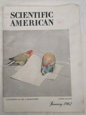 1962 Scientific American January 1962 | Love birds in the laboratory