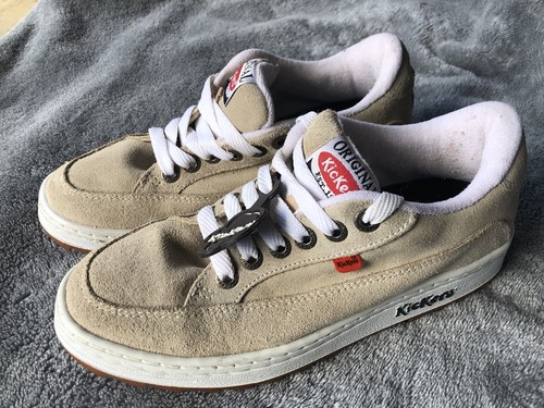 Kickers cream suede - suede, walking