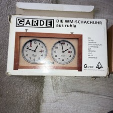 Garde chess clock - clock, analogue