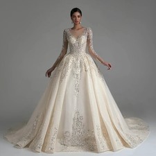 Luxury Ivory Wedding Dresses