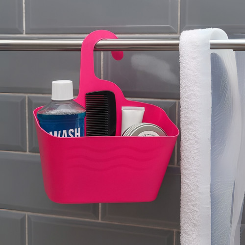 Plastic hanging shower caddy - hanging,