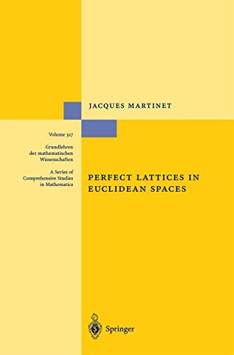 Perfect lattices euclidean - perfect,