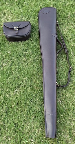 Leather shotgun slip - leather,