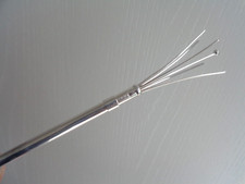 Sterling Silver Cocktail Swizzle Stick Fob h/m 2021 London - maker Douglas Pell