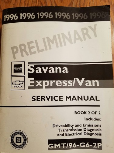 1996 gmc savana express van - 1996,
