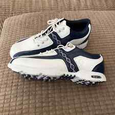 Hi Tec Covent Garden Golf Shoes White/Navy Patent Women's Size UK  5.5  code Y38