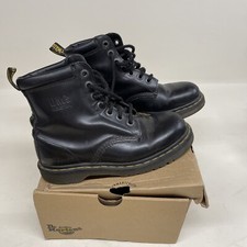 Dr Martens  Royal Mail Safety Industrial Black Leather Boots UK 4 EU 37