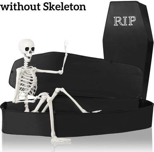 152cm halloween props coffin - 152cm,