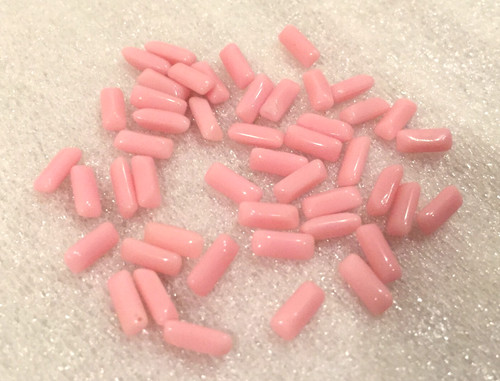 An947 vintage 7x3mm pink - 7x3mm,