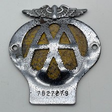 Vintage AA Car Badge –