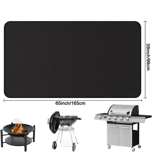 Fire resistant bbq mat - resistant,