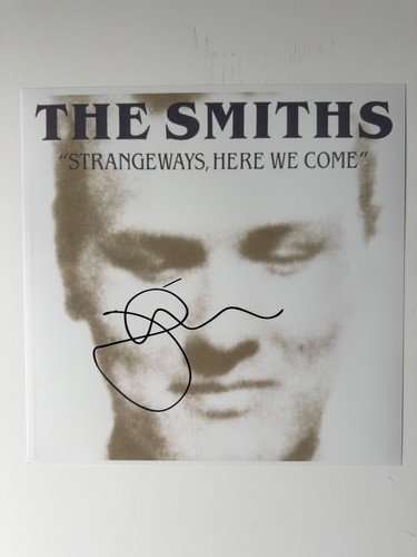 Signed johnny marr 12x12 - signed,