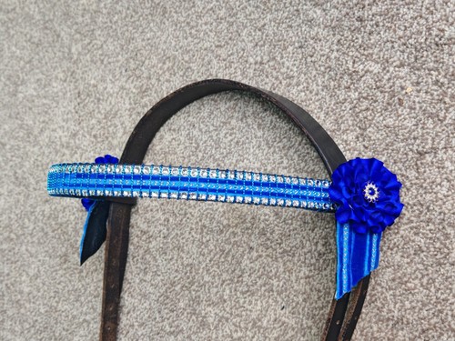 Blue show bling - show, 16"