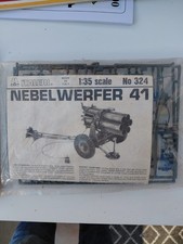 Italeri 1:35 Scale WWII German Nebelwfer Rocket Launcher Model Kit No.324 Sealed