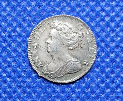 1703 maundy twopence queen - twopence,