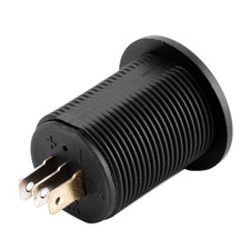 Digital LED Voltmeter Ammeter Round Gauge Current Meter For Motorcycle Car Boat