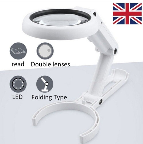 Large magnifying glass with - large,