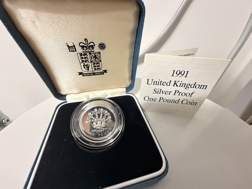 1991 united kingdom 50g - kingdom, .925