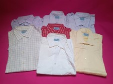 Hilditch & Key 7 Formal Shirts finest two fold Cotton size 16 Jermyn Street