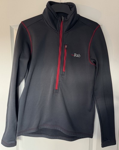 Rab power stretch half - zip, top