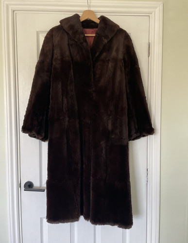 Women vintage brown real - vintage,