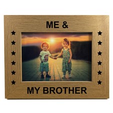Gift For Brother Sister Wood Photo Frame Sister Frame Brother Frame Birthday