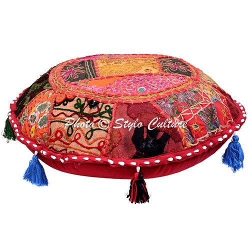 Multicolor footstool - in,