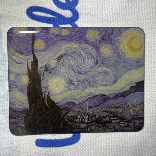 Van gogh starry night magnet - gogh,