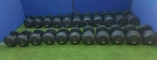 IVANKO Rubber Dumbells Weights 696 KG Strongman Crossfit Bodybuilding MMA 