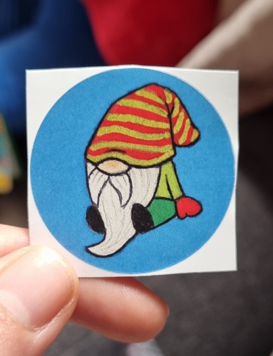 Original gonk 4cm stickers - gonk,
