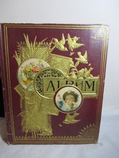 Large Late Victorian Scrapbook