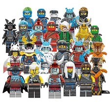 Set Of 24 Pcs Ninjago Mini Figures Kai Jay Sensei Wu Master Building Blocks Toys