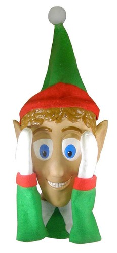 Scary peeper santa helper - peeper,