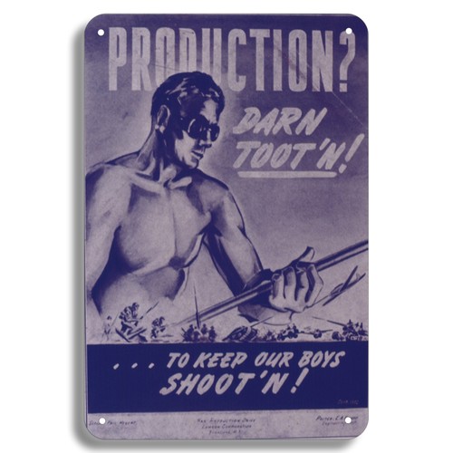 Vintage ww2 darn toot x - darn,