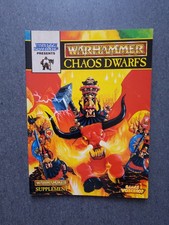 White Dwarf Chaos Dwarfs Warhammer Army Fantasy Games Workshop 1994 book VGC OOP