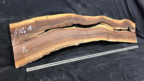 Black walnut tone wood - 2x,