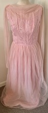 Baby pink handmade Ballgown