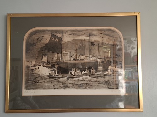 Framed graham clarke - clarke, limited