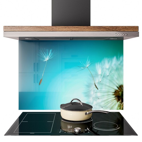 Glass splashback kitchen tile - glass,