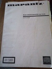 Marantz Cd6000 User Guide