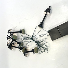 Double Street Lamps Set of 6 Snow Village Battery Powered 3 Inch